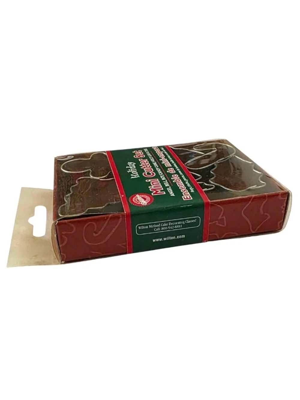 Vintage Wilton 6 Mini Cookie Cutter Set Holiday Christmas 2000 Gingerbread Tree